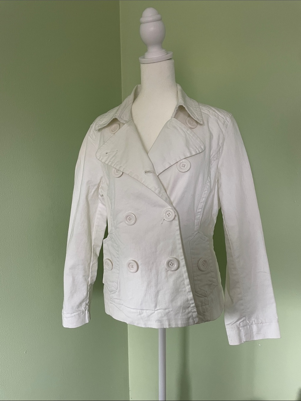 Willi Smith Petite White Jacket